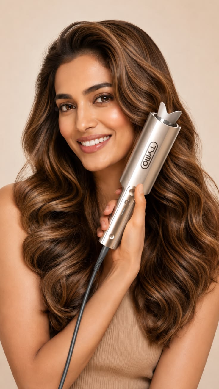 3-in-1 Automatic Curling Iron Large Wave Styling Curler
